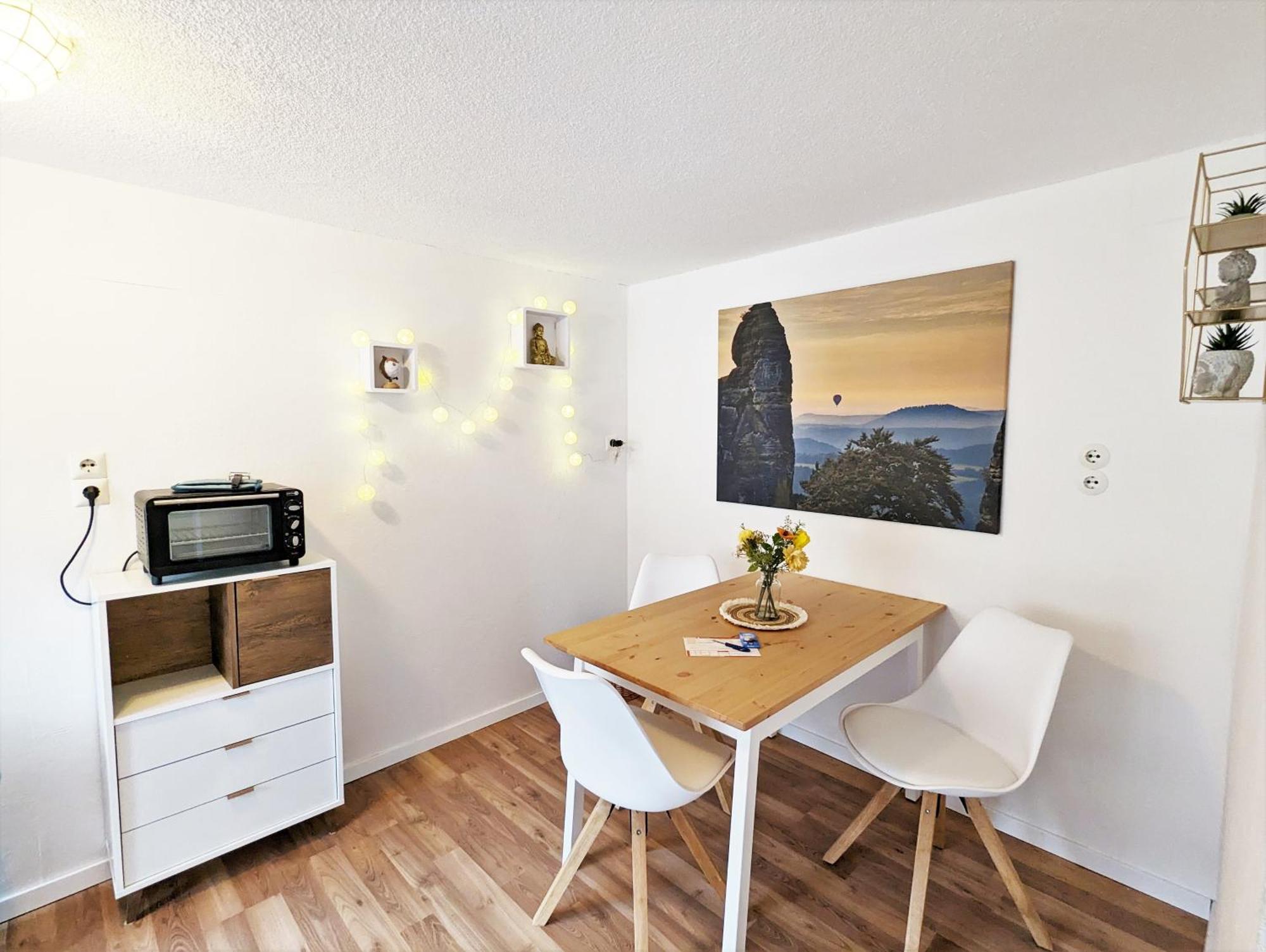 L1 - Urlaubsmagie - Wohnung Fuer 3P Am Wanderweg Sebnitz Ngoại thất bức ảnh